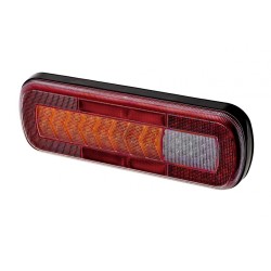 Lampa stop auto dreptunghiulara LED 6 functii Pozitie/Frana, Semnalizator progresiv, Ceata, Marsarier si Ochi pisica 10-30V Lampa stop auto dreptunghiulara LED 6 functii Pozitie/Frana, Semnalizator progresiv, Ceata, Marsarier si Ochi pisica 10-30V